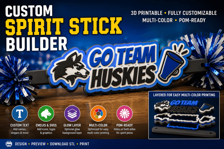 Custom Spirit Stick Builder